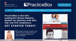 Desktop Screenshot of practicebox.com