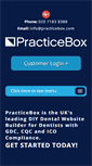 Mobile Screenshot of practicebox.com